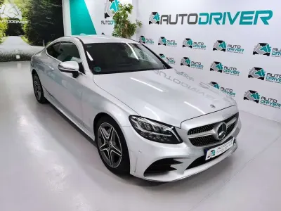 Usado Mercedes C220 194 CV (142 kW) 2019 Gris Coupe