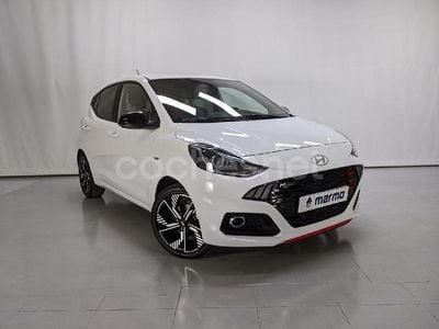 Blanco Usado 2025 Hyundai i10 N Line Utilitario | 16.990 € (Un poco caro)