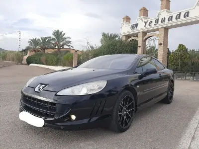 Usado Peugeot 407 Premium 136 CV (100 kW) 2008 Negro Berlina
