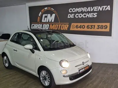 Usado Fiat 500 Lounge 69 CV (50 kW) 2014 Blanco Berlina