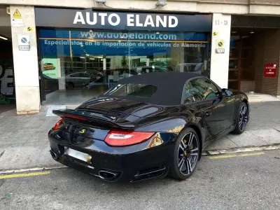 Usado Porsche 911 Turbo S Cabriolet 530 CV (389 kW) 2011 Negro Descapotable