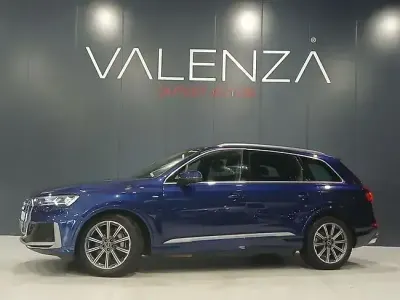 Begagnad Audi Q7 S-Line 290 HK (213 kW) 2020 Blå SUV