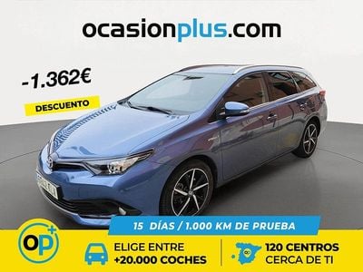 Usado Toyota Auris Hybrid Edition 136 CV (100 kW) 2018 Azul Familiar