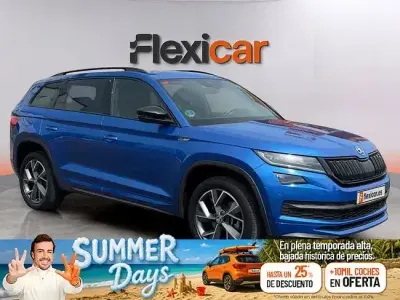 Usado Skoda Kodiaq SportLine 150 CV (110 kW) 2021 Azul SUV