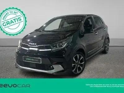 Usado Kia Picanto X-Line 100 CV (73 kW) 2023 Negro Utilitario