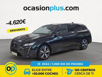 Negro Usado 2022 Peugeot 308 Allure Familiar | 18.990 € (Precio justo)