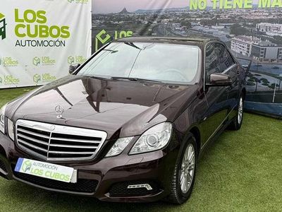 Usado Mercedes E350 Elegance 230 CV (169 kW) 2009 Negro Berlina