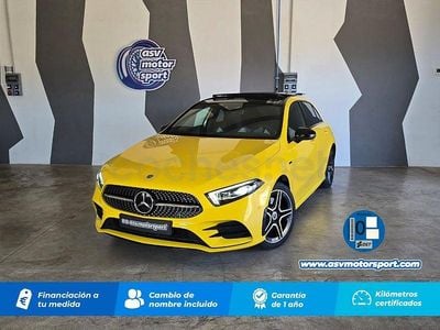 Usado Mercedes A250 218 CV (160 kW) 2020 Amarillo Berlina