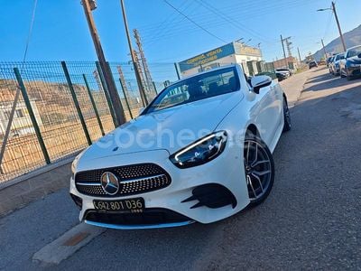 Blanco Usado 2021 Mercedes E220 Descapotable | 43.000 € (Un poco caro)