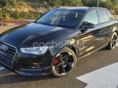 Usado Audi A3 Ambition 184 CV (135 kW) 2014 Negro Berlina