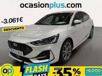Usado Ford Focus ST-Line 125 CV (91 kW) 2023 Gris plata Utilitario