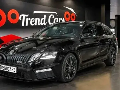 Usado Skoda Octavia RS 245 CV (180 kW) 2017 Negro Familiar