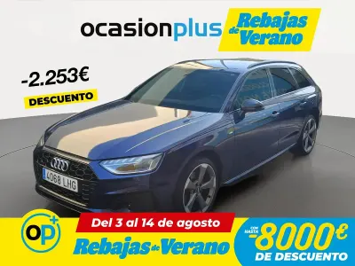 Usado Audi A4 163 CV (119 kW) 2020 Azul Familiar