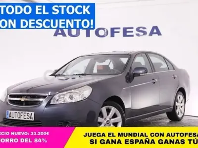 Usado Chevrolet Epica 150 CV (110 kW) 2008 Gris / plata Berlina