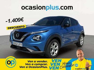 Używany Nissan Juke N-Connecta 117 KM (86 kW) 2020 Niebieski SUV