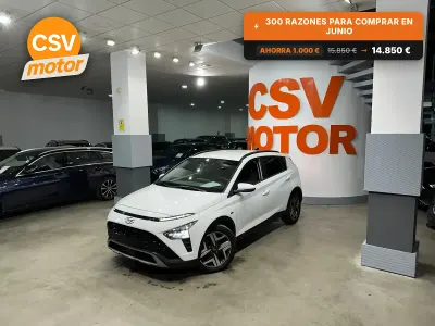 Usado Hyundai Bayon 100 CV (73 kW) 2022 Blanco SUV