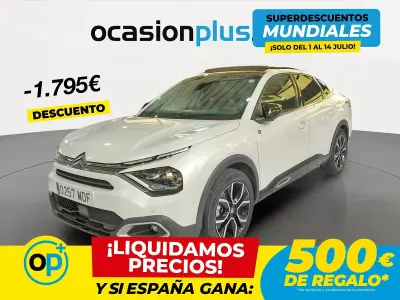 Usado Citroën e-C4 Shine 100 kW (136 CV) 2022 Blanco SUV