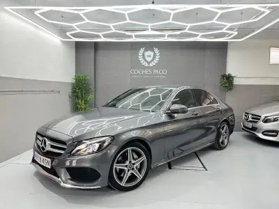 Käytetty Mercedes C220 170 HP (125 kW) 2018 Harmaa Sedan