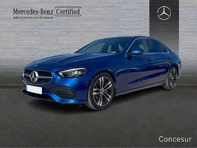 Usado Mercedes C220 194 HP (142 kW) 2021 Azul Sedan