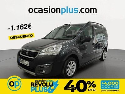 Usado Peugeot Partner 100 CV (73 kW) 2018 Gris