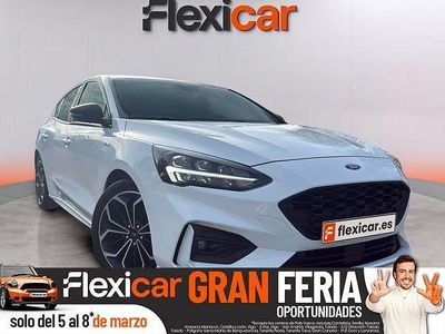 Usado Ford Focus ST-Line 125 CV (91 kW) 2018 Blanco Berlina