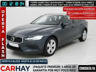 Usado Volvo V60 197 CV (144 kW) 2021 Gris Familiar