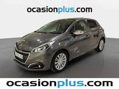 Usado Peugeot 208 Signature Sky 99 CV (72 kW) 2020 Gris Utilitario