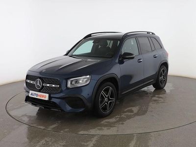 Azul Usado 2021 Mercedes GLB200 AMG line SUV | 35.099 € (Precio justo)