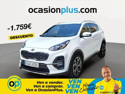 Usado Kia Sportage GT-Line 136 CV (100 kW) 2019 Blanco SUV