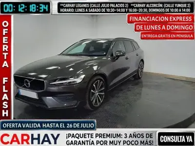 Usado Volvo V60 Momentum 197 CV (144 kW) 2022 Gris Familiar