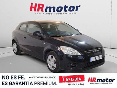 Usado Kia Ceed Active 126 CV (92 kW) 2009 Negro Utilitario
