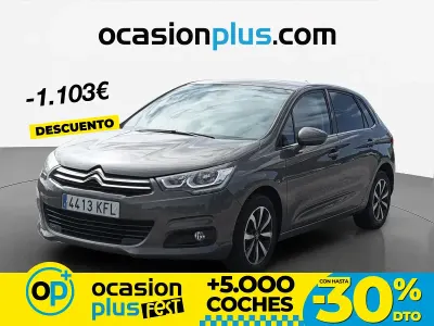 Usado Citroën C4 Live 110 HP (80 kW) 2017 Cinzento