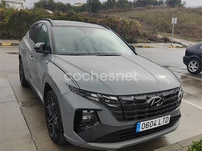 Usado Hyundai Tucson N Line 136 CV (100 kW) 2021 Gris / plata SUV