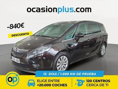 Usado Opel Zafira Excellence 136 CV (100 kW) 2016 Marrón Monovolumen