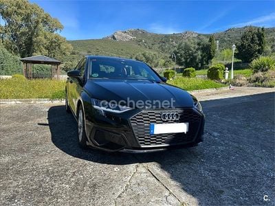 Usado Audi A3 150 CV (110 kW) 2021 Negro Berlina