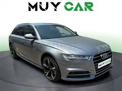 Usado Audi A6 S-Line 190 CV (139 kW) 2018 Gris / plata Familiar