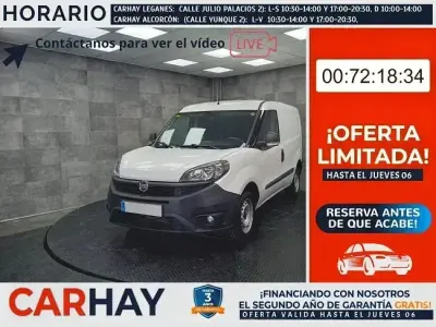 Usado Fiat Doblò 95 CV (69 kW) 2019 Blanco Monovolumen