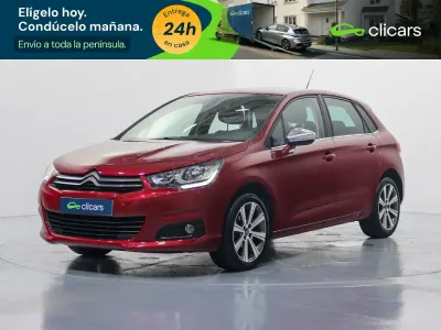 Usado Citroën C4 Feel 110 CV (80 kW) 2016 Rojo Berlina