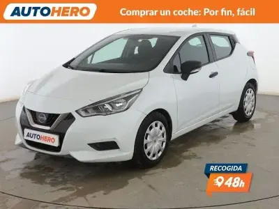 Używany Nissan Micra Acenta 90 KM (66 kW) 2018 Biały Hatchback