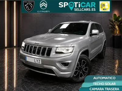 Usado Jeep Grand Cherokee Overland 250 CV (183 kW) 2015 Gris / plata SUV
