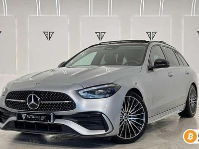 Usado Mercedes C220 200 CV (147 kW) 2023 Plateado Familiar