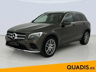 Usado Mercedes GLC250 AMG line 204 CV (150 kW) 2016 Marrón SUV
