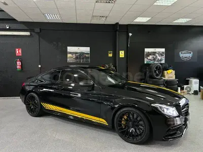 Usado Mercedes C63S AMG 510 CV (375 kW) 2017 Negro Coupe