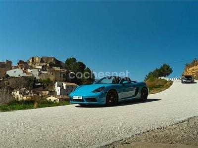 Usado Porsche 718 Boxster 300 CV (220 kW) 2019 Azul Descapotable
