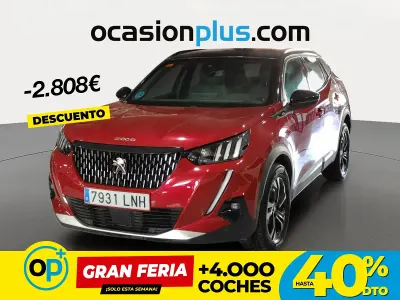 Usado Peugeot 2008 GTi 130 CV (95 kW) 2021 Rojo SUV