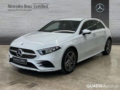 Usado Mercedes A250 AMG line 218 CV (160 kW) 2022 Blanco digital