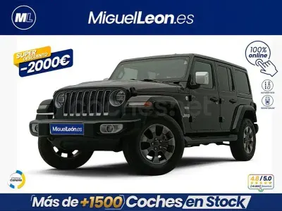 Käytetty Jeep Wrangler Unlimited Sahara 270 HP (198 kW) 2019 Musta Katumaasturi