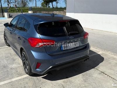 Usado Ford Focus ST-Line 125 CV (91 kW) 2018 Azul Berlina