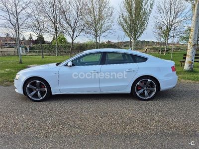 Usado Audi A5 Sportback S-Line 150 CV (110 kW) 2014 Blanco Utilitario