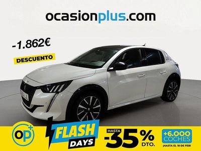 Usado Peugeot 208 GT-line 100 CV (73 kW) 2020 Blanco Utilitario